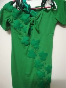 Kids Costumes to Hire - Poison Ivy - CHILD (dress & gloves)